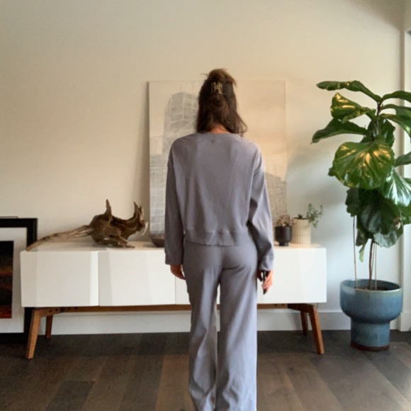 H&M • Co-ord Sweater Set with Wide Leg Pant - Picture 2 of 3